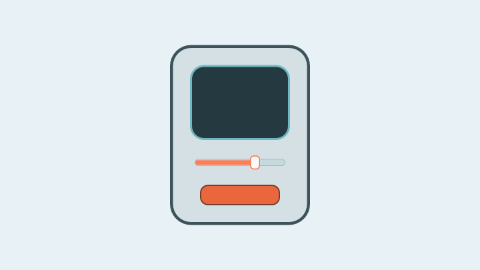 Canvas Mesh UI rounded interface object